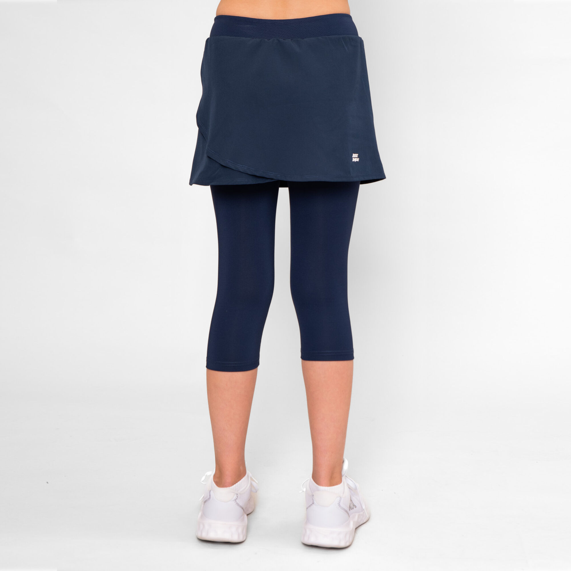 BIDI BADU Crew Falda Con Malla Chicas-Azul Oscuro Tennis-Point