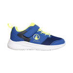 Zapatillas de tenis Quiet Please Quiet Please Courtstyler Velcro Zapatilla Todas Las Superficies Ni&ntilde;os-Azul,Amarillo
