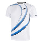 Ropa Bullpadel Bullpadel Beque Camiseta De Manga Corta Hombres-Blanco,Azul Claro