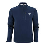 Ropa Tecnifibre Tecnifibre Polar Quarter Zip Camiseta De Manga Larga Hombres-Azul Oscuro