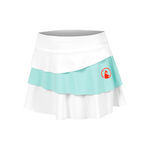 Ropa Quiet Please Quiet Please Wild Flounce Falda Chicas-Blanco,Turquesa