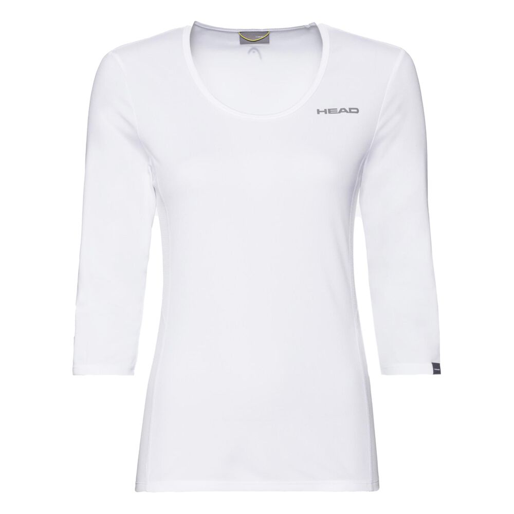 Club Tech Camiseta De Manga Corta Mujeres - Blanco, Plateado