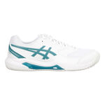 Zapatillas de pádel ASICS ASICS GEL-DEDICATE 8 PADEL Zapatilla de pádel Hombres-blanco, color petróleo