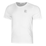 Ropa de tenis Nike Nike Court Dri-Fit Advantage Camiseta De Manga Corta Hombres-Blanco,Negro