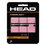 Sobregrips HEAD HEAD Xtreme Soft Pack De 3-Rosa