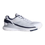 adidas adidas Crazyquick LS Zapatilla de p&aacute;del Hombres-blanco, plateado