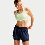 Ropa exterior Nike Nike Dri-Fit One Mid Rise 2in1 3in Shorts Mujeres-azul oscuro, blanco