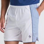 Ropa Original Penguin Original Penguin 7in Performance Piped Shorts Hombres-Blanco,Azul