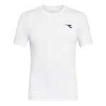 Ropa Diadora Diadora Icon Camiseta De Manga Corta Hombres-Blanco