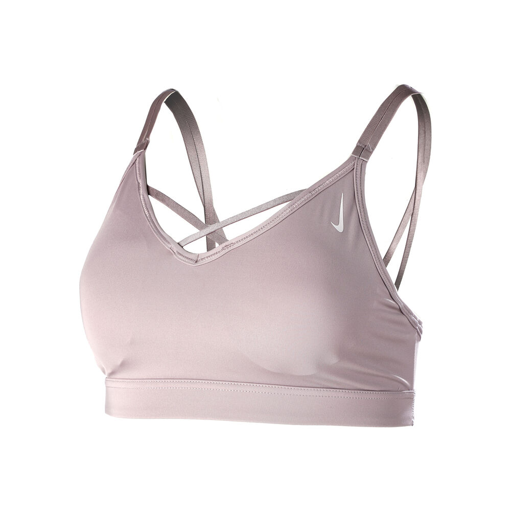 Dri-Fit Indy Light Support Strappy Sujetador Deportivo Mujeres - Rosa