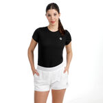 Ropa de tenis BIDI BADU BIDI BADU Crew 2.0 Camiseta de manga corta Mujeres-negro