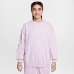 Ropa Nike Nike Sportswear Club Fleece Oversized Crew Sudadera Chicas-Morado