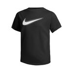 Ropa Nike Nike Dri-Fit Graphic Camiseta De Manga Corta Chicos-Negro,Blanco