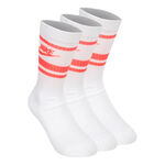 Ropa Nike Nike Everyday Essentials Crew Calcetines De Tenis-Blanco,Coral