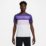 Ropa Nike Nike Court Dri-Fit Advantage Print Camiseta De Manga Corta Hombres-Blanco,Lila