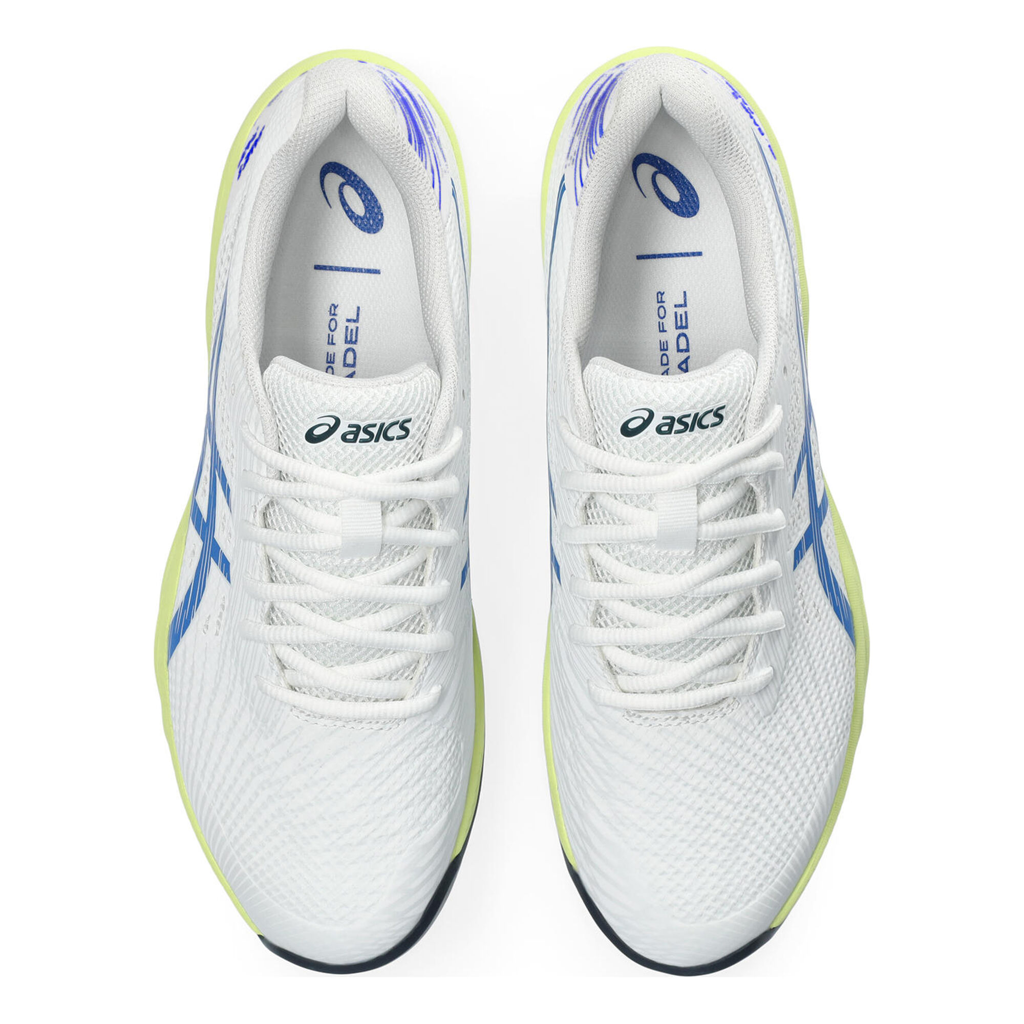 ASICS Gel-Game Zapatilla de pádel Hombres blanco, azul