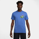 Ropa Nike Nike Court Oc Camiseta De Manga Corta Hombres-Azul