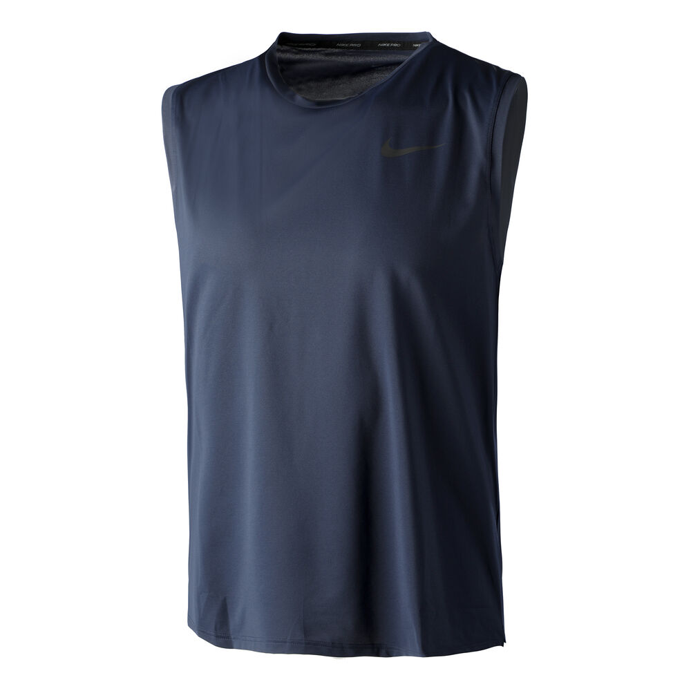 Dri-Fit Pro Camiseta De Tirantes Hombres - Azul Oscuro, Negro Nike