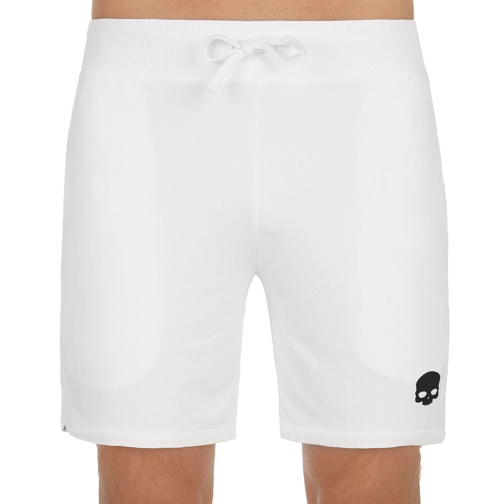 Tech Shorts Hombres - Blanco, Negro