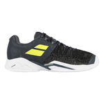 Zapatillas de tenis Babolat Babolat Propulse Blast Zapatilla Para Pista Cubierta Hombres-Gris,Amarillo Neón
