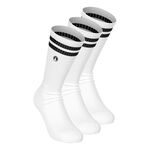 Ropa Quiet Please Quiet Please College Calcetines De Tenis Pack De 3-Blanco