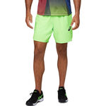 Ropa ASICS ASICS Match 7in Shorts Hombres-Negro,Verde