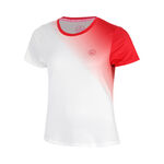 Ropa de tenis BIDI BADU BIDI BADU Crew 2.0 Fade Camiseta de manga corta Chicas-rojo