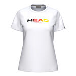 Ropa HEAD HEAD DTB Rainbow Camiseta de manga corta Mujeres-blanco
