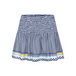 Ropa Lucky in Love Long Borderline Smocked Skirt