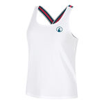 Ropa Quiet Please Quiet Please Create Serve & Volley 2.0 Camiseta De Tirantes Mujeres-Blanco,Multicolor