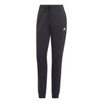 Ropa adidas adidas Essentials Linear French Terry Cuffed Pantal&oacute;n De Entrenamiento Mujeres-Negro,Blanco