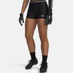 Ropa Under Armour Under Armour HeatGear Shorts Mujeres-negro, blanco