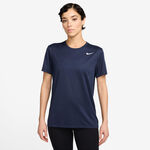 Ropa Nike Nike Dri-Fit Camiseta De Manga Corta Mujeres-Azul Oscuro