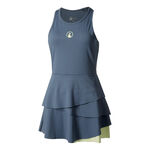 Ropa Quiet Please Quiet Please Flounce Vestido Mujeres - azul, 