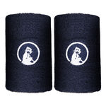 Ropa de tenis Quiet Please Quiet Please Long Cinta Para Sudor Pack De 2-Azul Oscuro