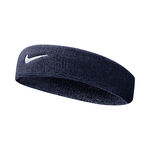 Ropa Nike Nike Swoosh Classic Cinta para el pelo Unisex - azul oscuro, blanco